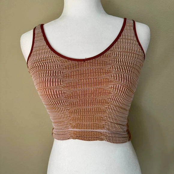 URBAN OUTFITTERS Out From Under Ruched Crop Top Tank Bralette - XS/S - Picture 2 of 7
